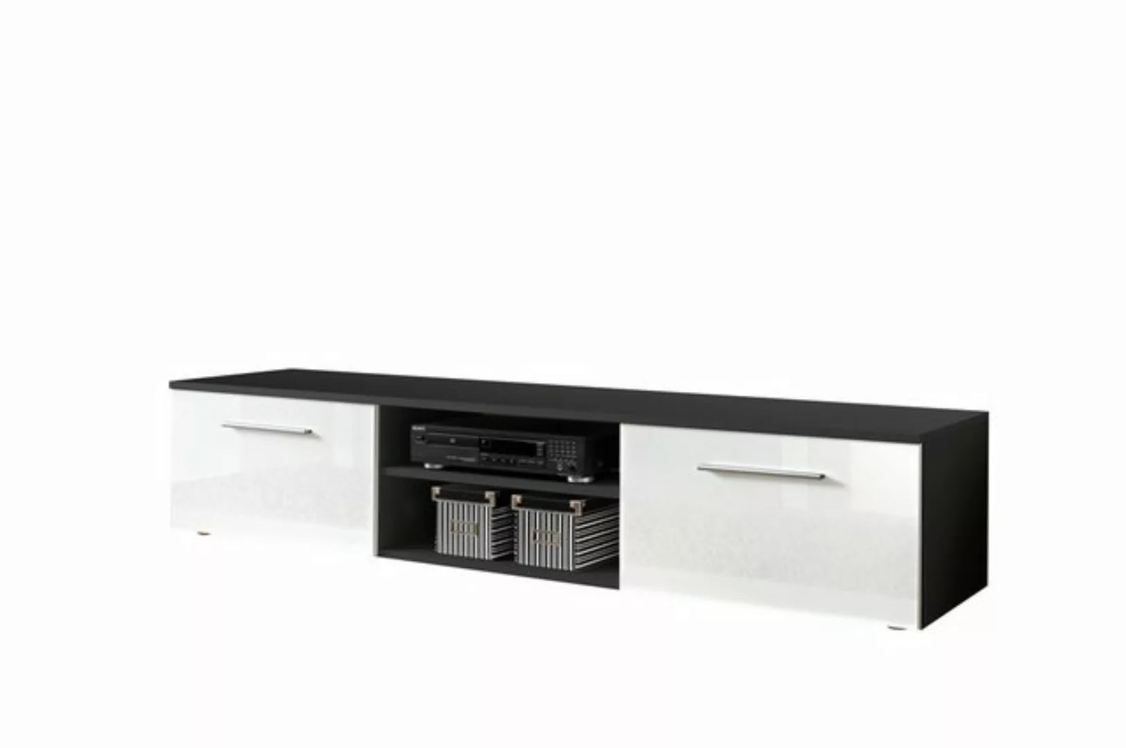 ASM-Moebel TV-Schrank TV Tisch Lowboard TV Board Unterschrank BONO II mit H günstig online kaufen