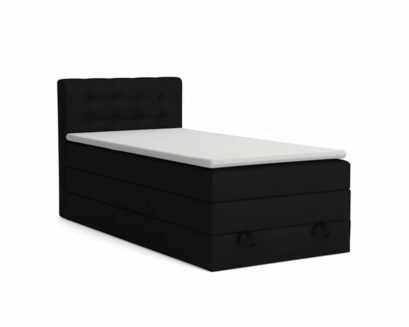 Deine Möbel 24 Boxspringbett Polsterbett Komplettbett Hotelbett JUNG 1 inkl günstig online kaufen