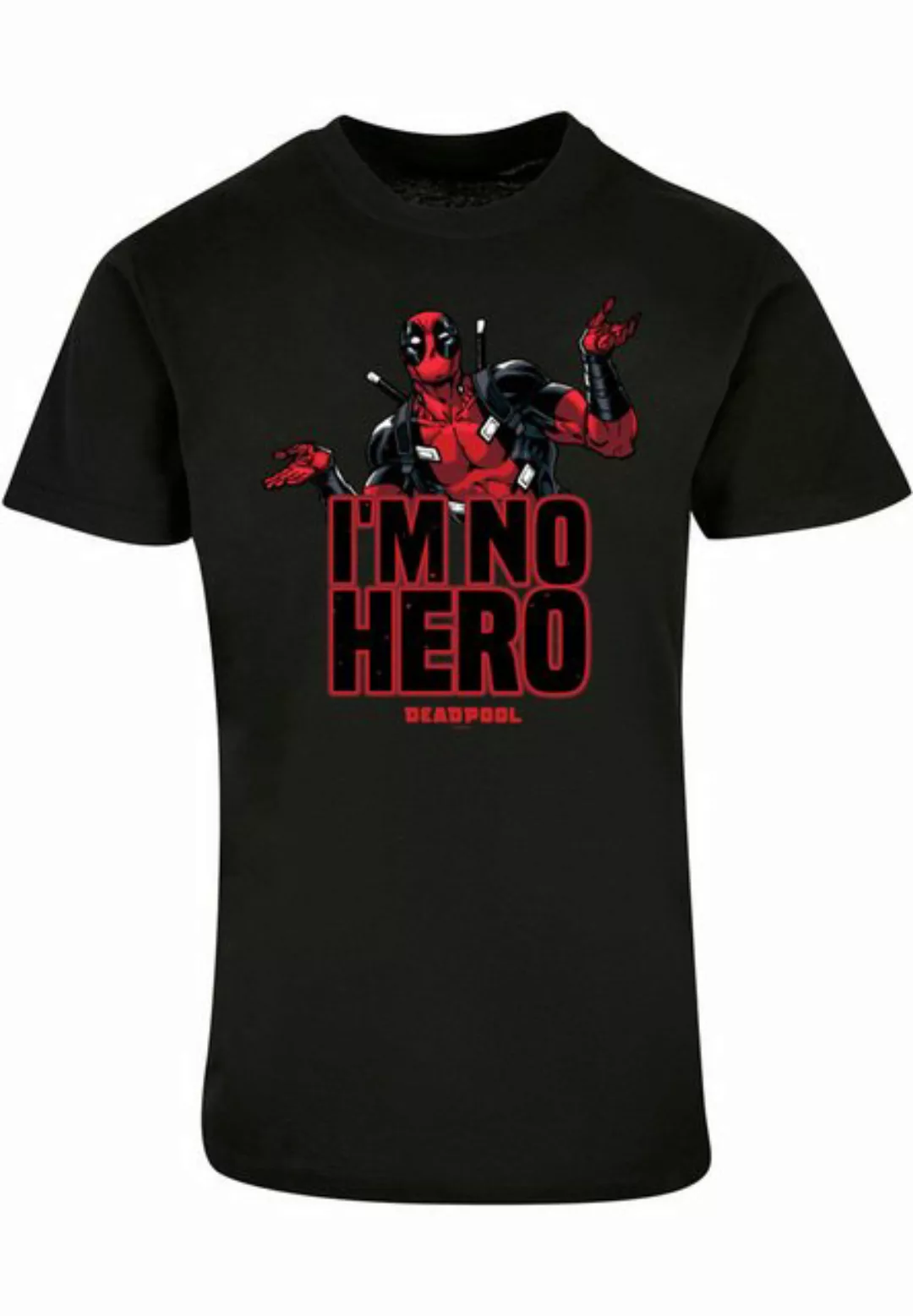 ABSOLUTE CULT T-Shirt ABSOLUTE CULT Herren Deadpool - I Am No Hero T-Shirt günstig online kaufen