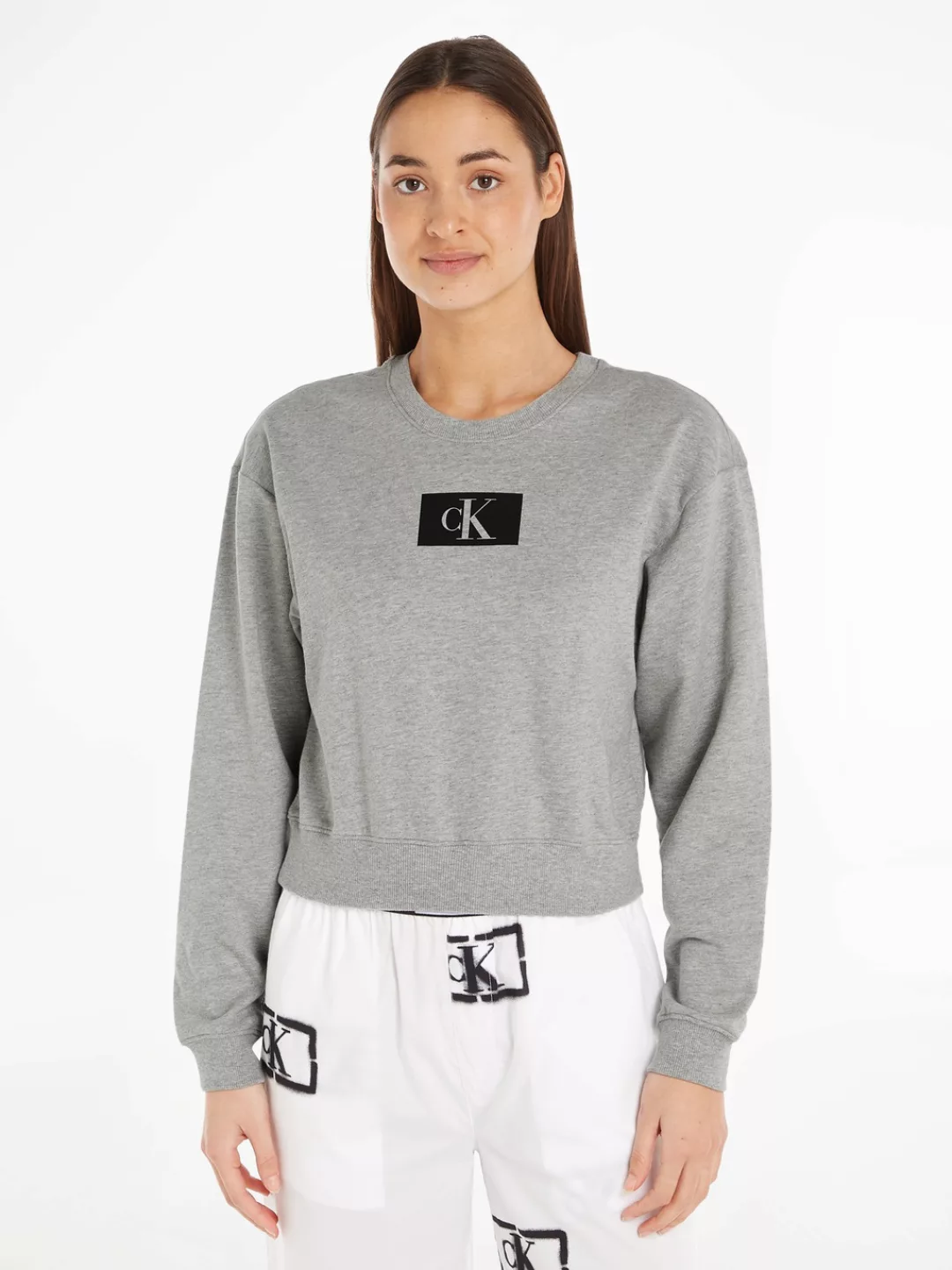 Calvin Klein Underwear Sweatshirt L/S SWEATSHIRT im Cropped-Design günstig online kaufen