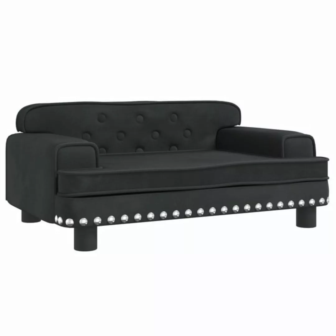 vidaXL Kindersofa Kindersofa Dunkelgrau 70x45x30 cm Samt Kindercouch Kinder günstig online kaufen