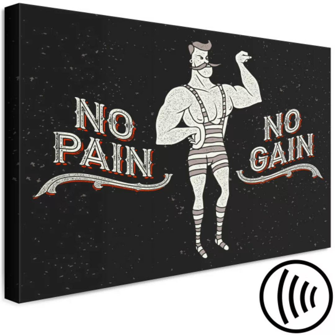 Wandbild No Pain No Gain (1 Part) Wide XXL günstig online kaufen