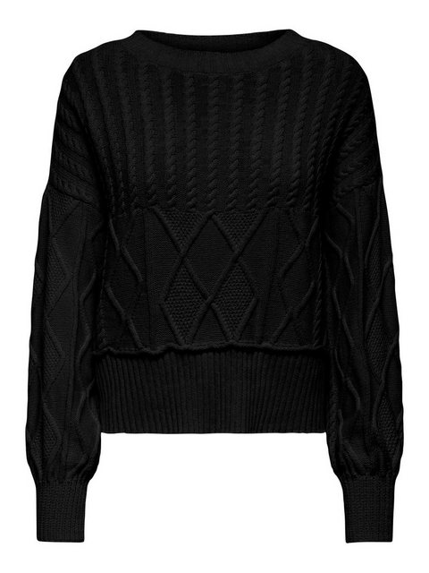 ONLY Strickpullover ONLKAYA LIFE LS LOOSE CABLE ONECK CC KNT günstig online kaufen