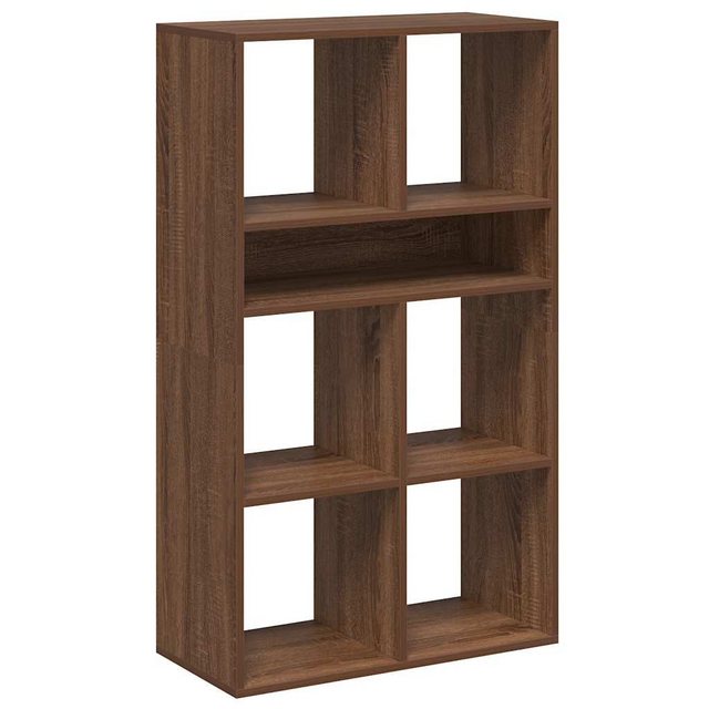 vidaXL Bücherregal Bücherregal Braun Eichen-Optik 66x31x112 cm Holzwerkstof günstig online kaufen