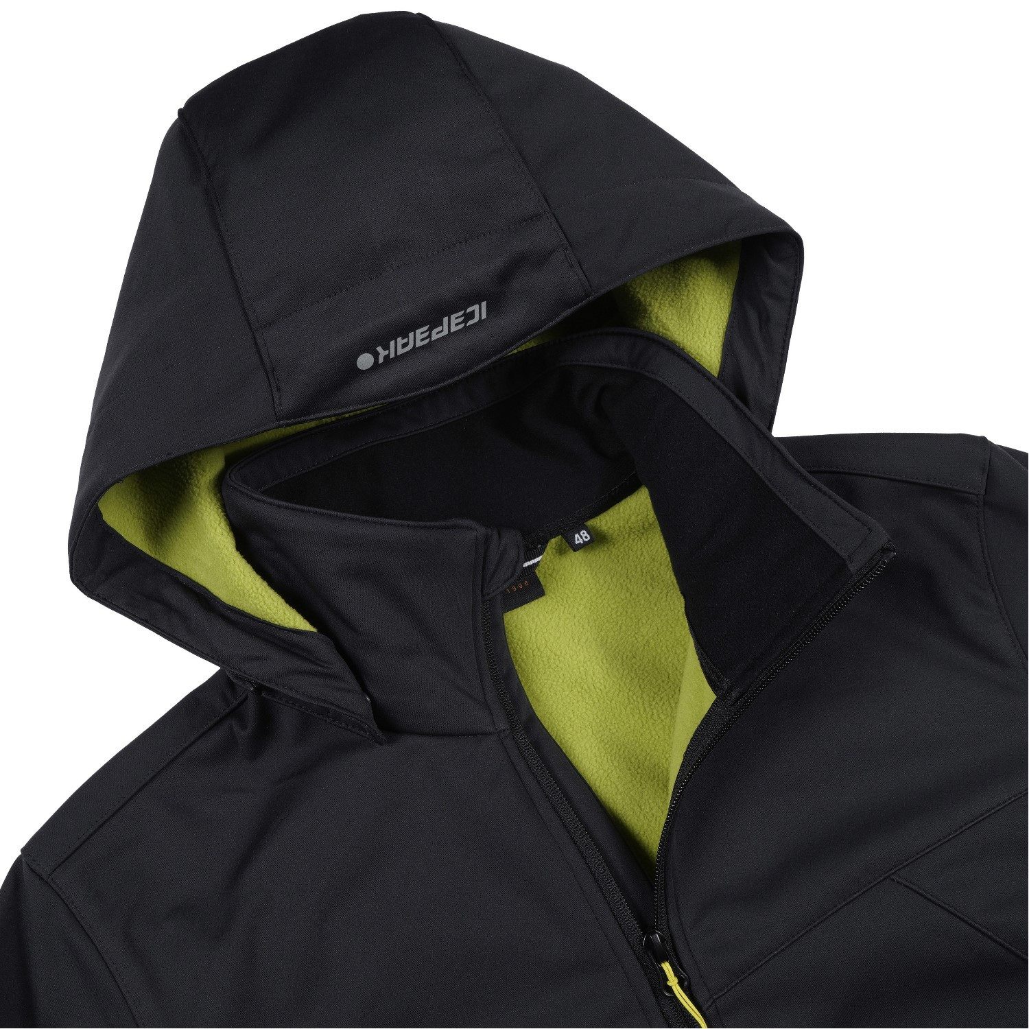Icepeak Softshelljacke "H SOFTSHELLJACKE BIGGS", mit Kapuze günstig online kaufen