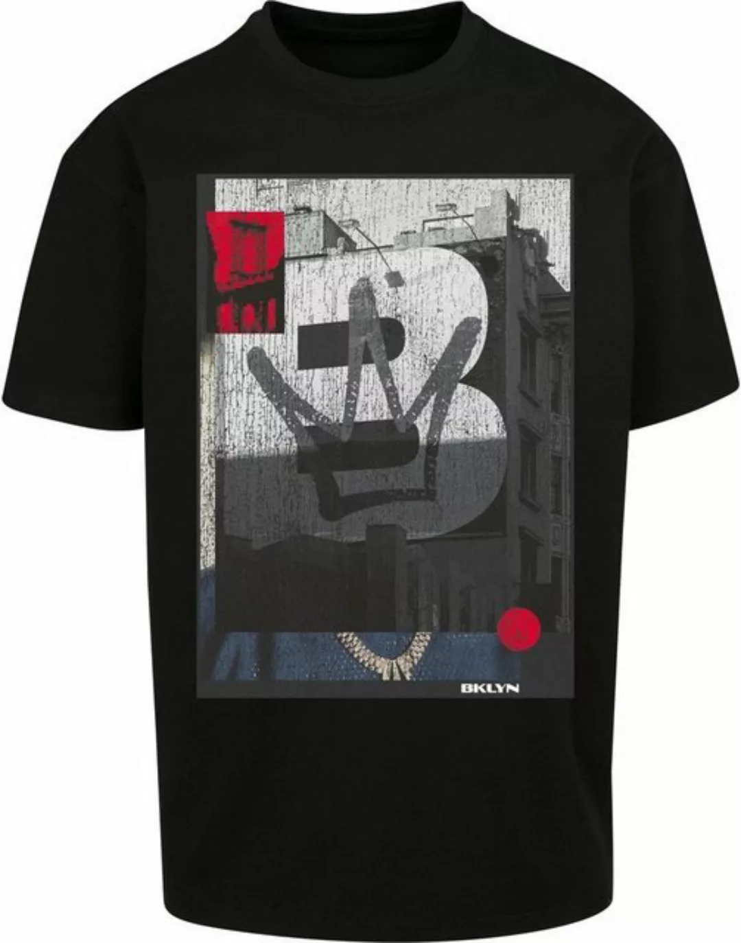 MisterTee Kurzarmshirt MisterTee Unisex Pray Painting Oversize Tee (1-tlg) günstig online kaufen