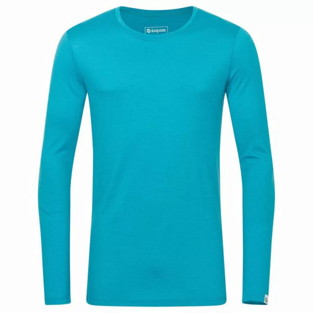Kaipara - Merino Sportswear Langarmshirt Merino Longsleeve Herren Slimfit 2 günstig online kaufen