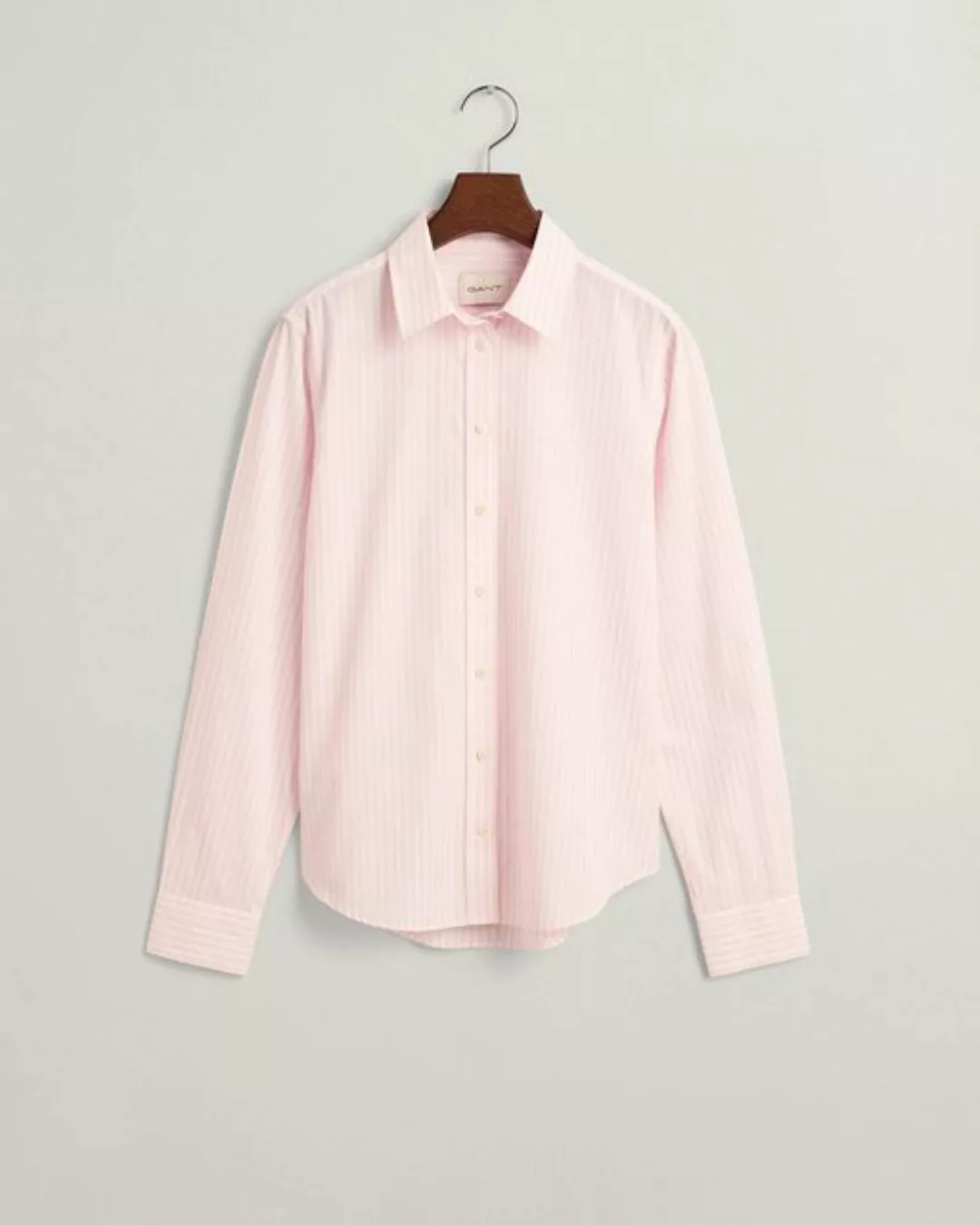 Gant Blusenshirt REG POPLIN STRIPED SHIRT, LIGHT PINK günstig online kaufen