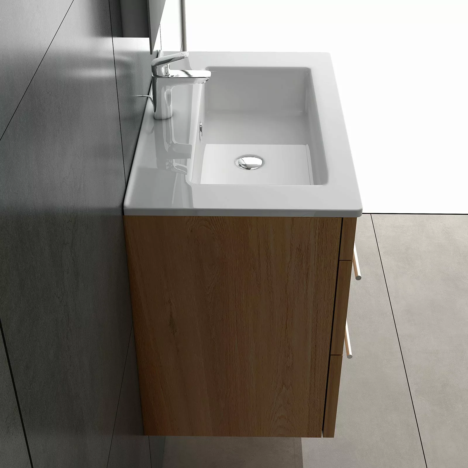 Alpenberger Badezimmer-Set Waschbecken mit Unterschrank - günstig online kaufen