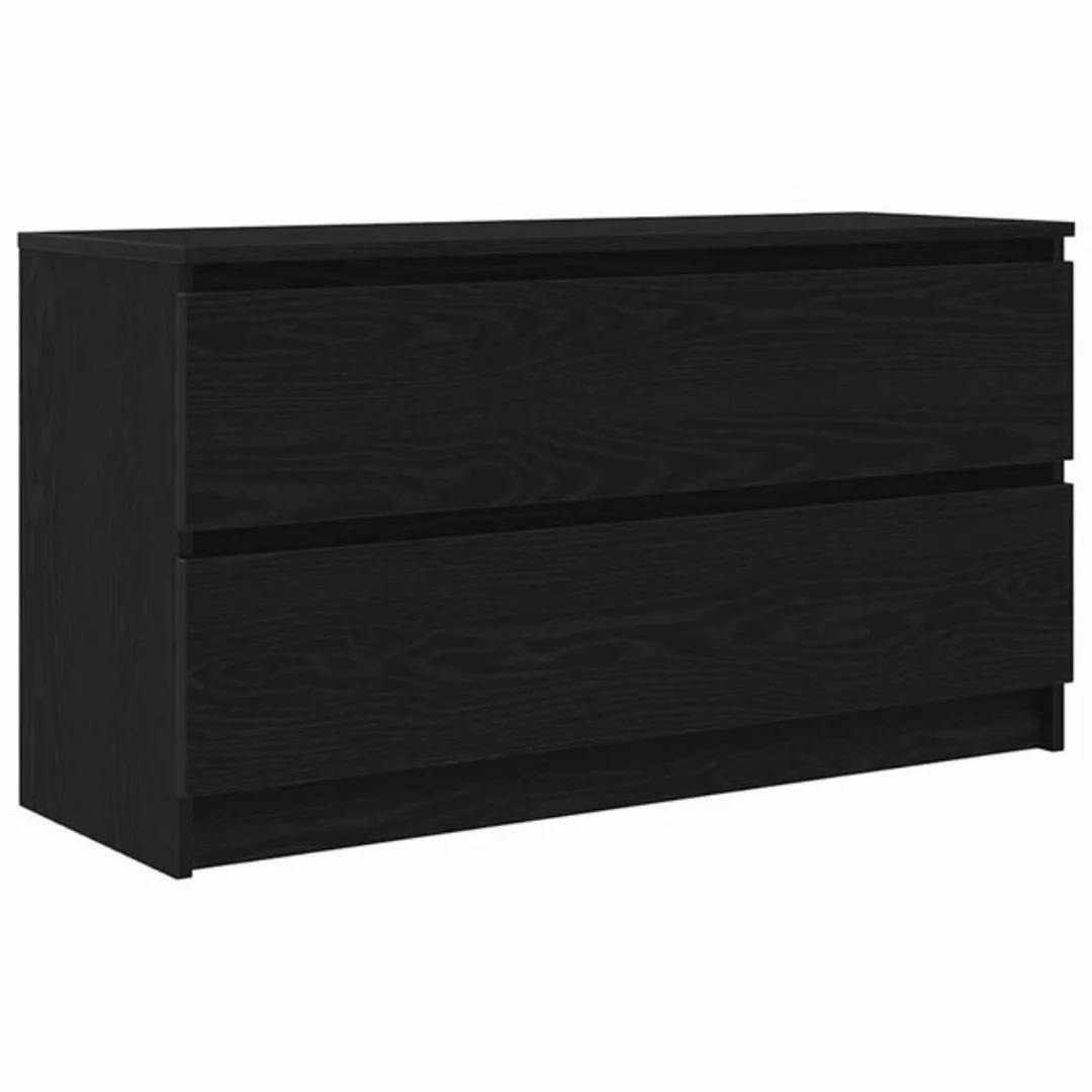 vidaXL TV-Schrank TV-Schrank Schwarz 100x35x54 cm Holzwerkstoff (1-St) günstig online kaufen