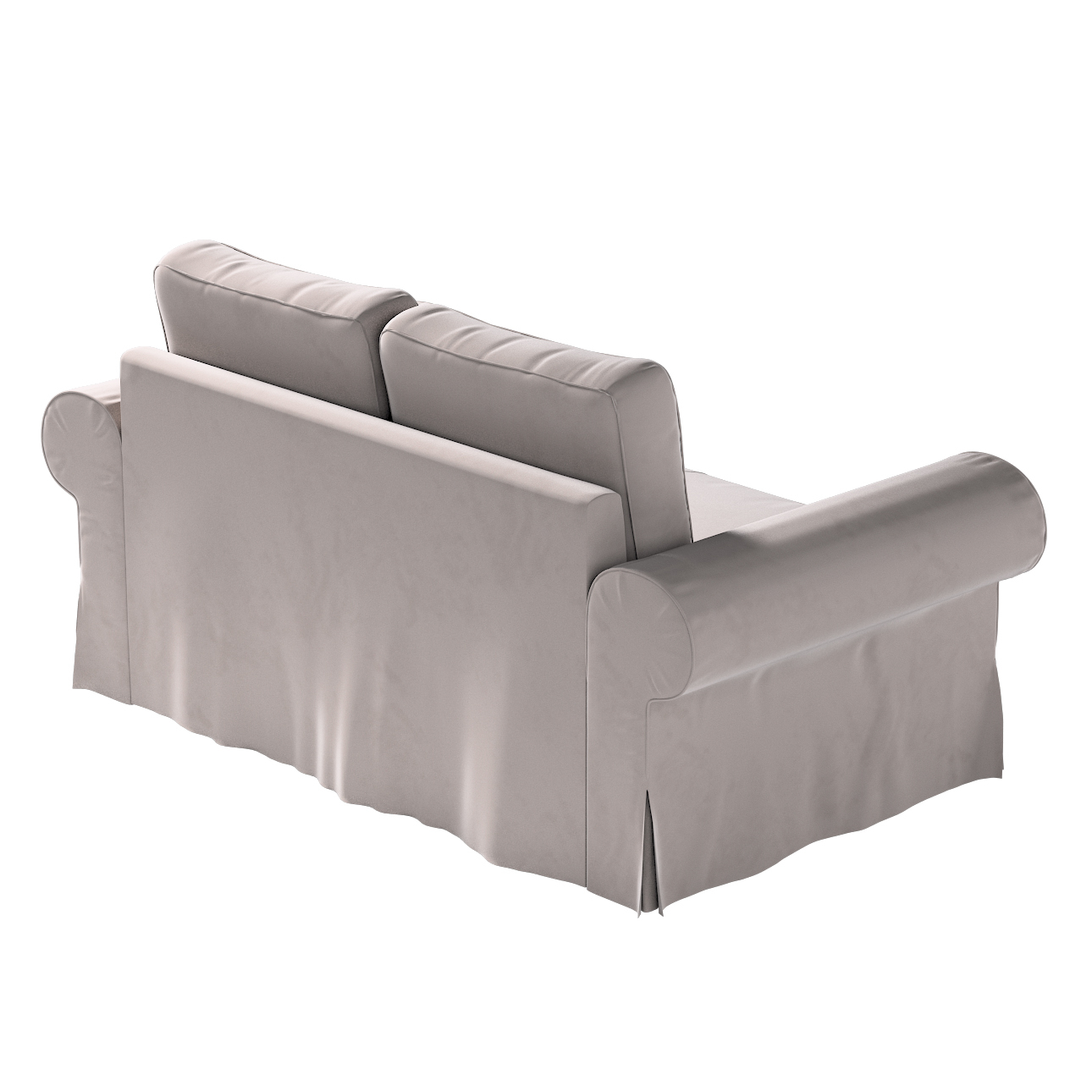 Bezug für Backabro 2-Sitzer Sofa ausklappbar, mocca, Bezug für Backabro 2-S günstig online kaufen