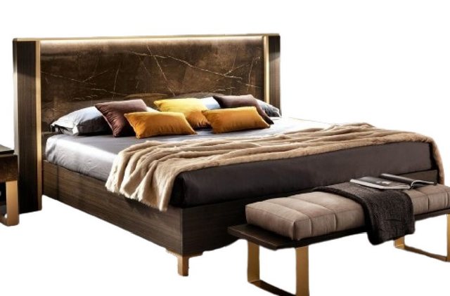 Xlmoebel Bett Klassisches Polsterbett 180x200cm Holz für Hotels Neu (1x Bet günstig online kaufen