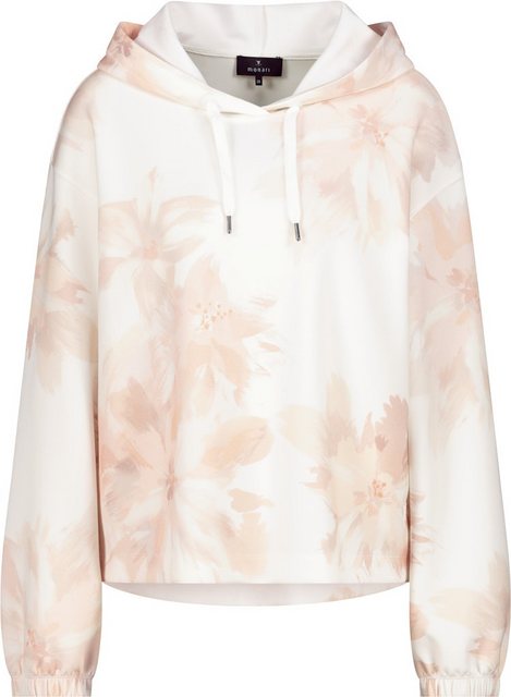 Monari Sweatshirt Sweatshirt mit Blumenmuster peach nectar gemustert günstig online kaufen