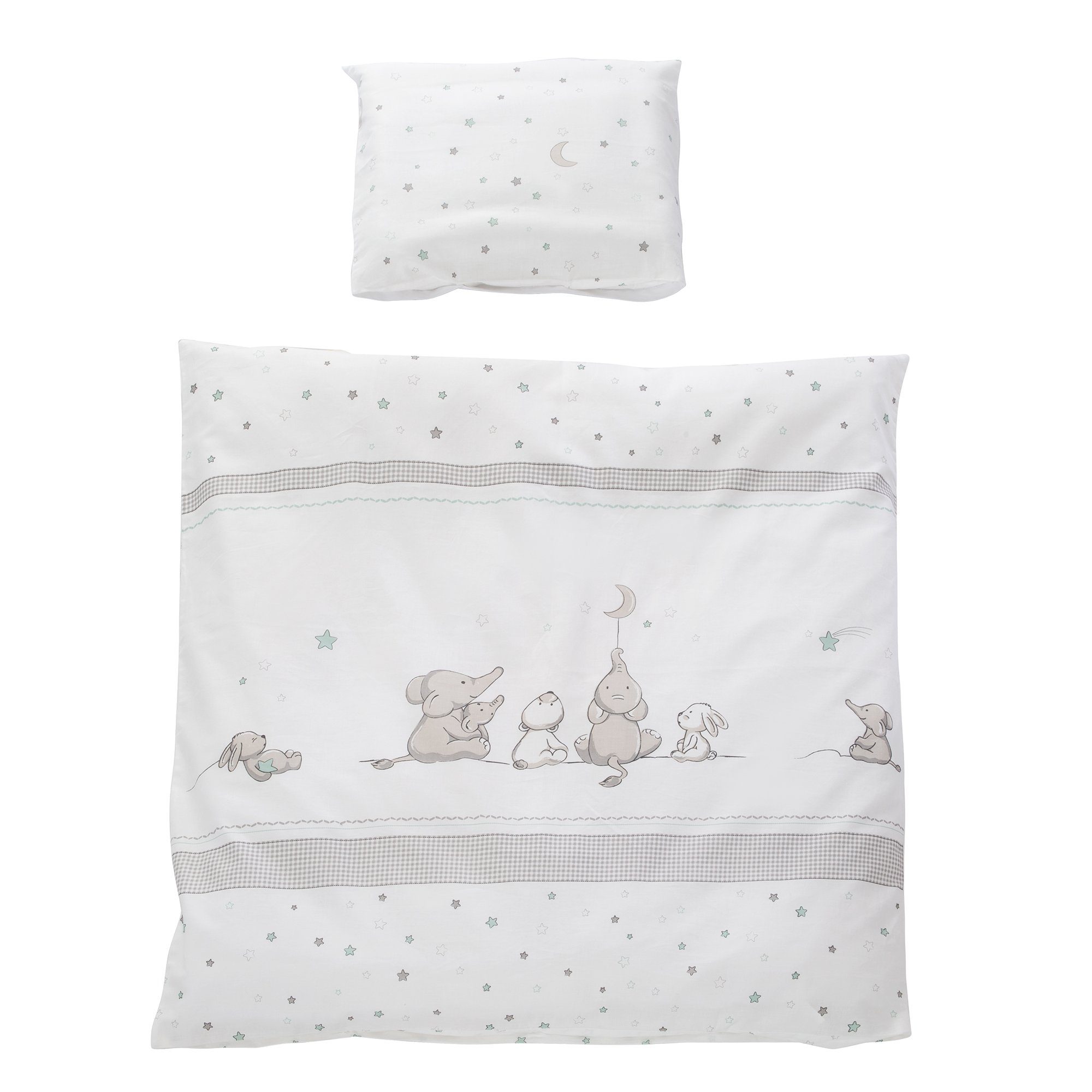 roba® Babybettwäsche Wiegenset, 2 teilig, 2-teilige günstig online kaufen