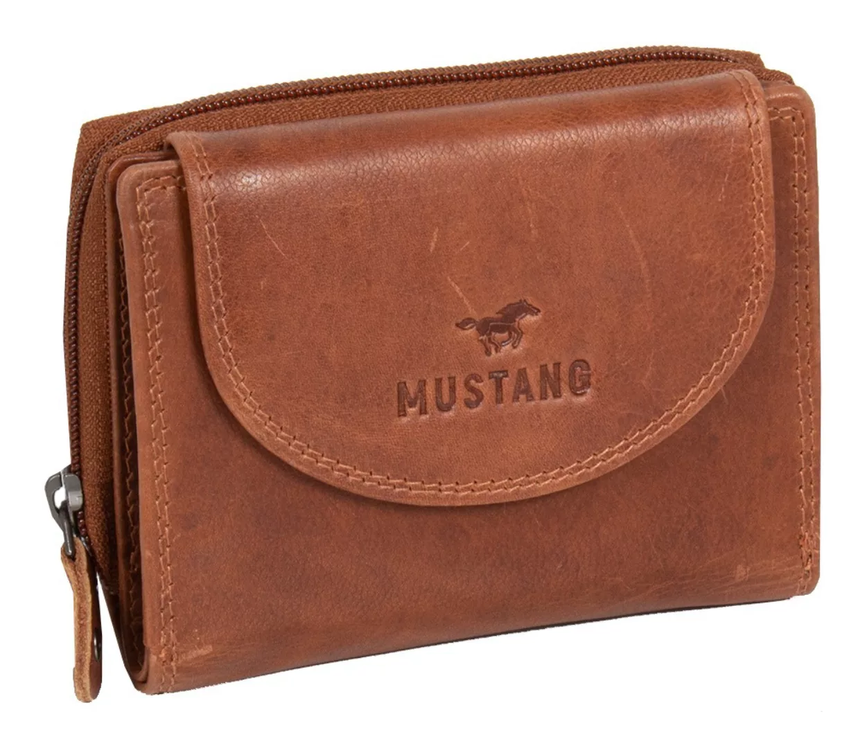 MUSTANG Geldbörse "Udine leather wallet top opening", im praktischen Format günstig online kaufen