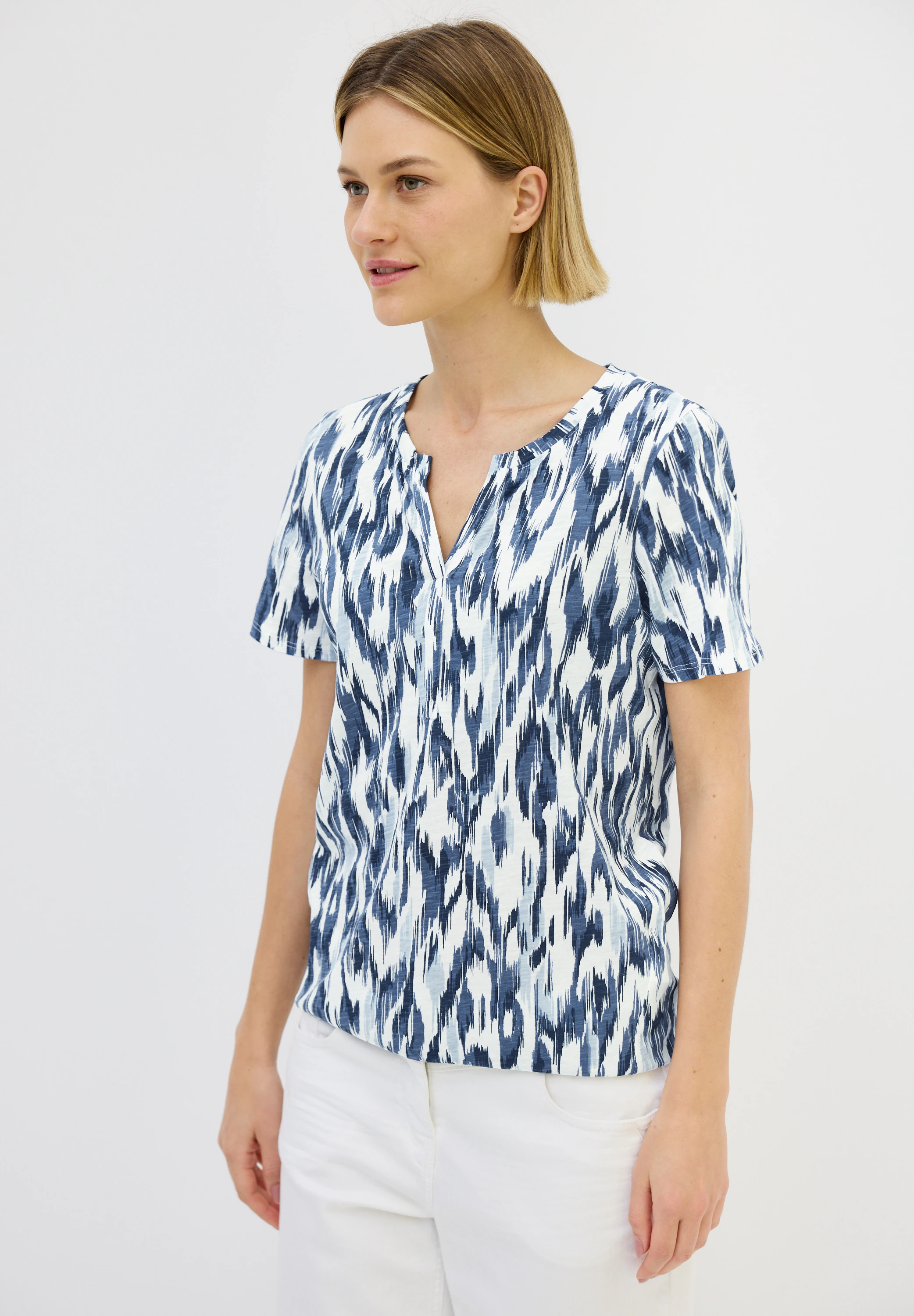 Cecil Print-Shirt, 2in1 Optik günstig online kaufen