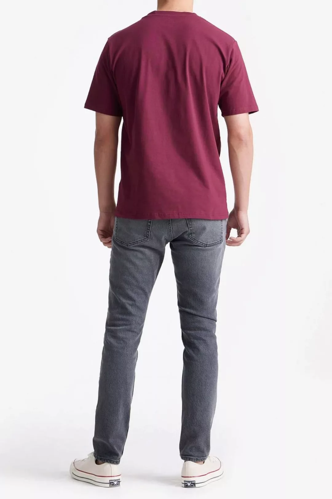 King Essentials The Steve T-Shirt Burgundy - Größe M günstig online kaufen