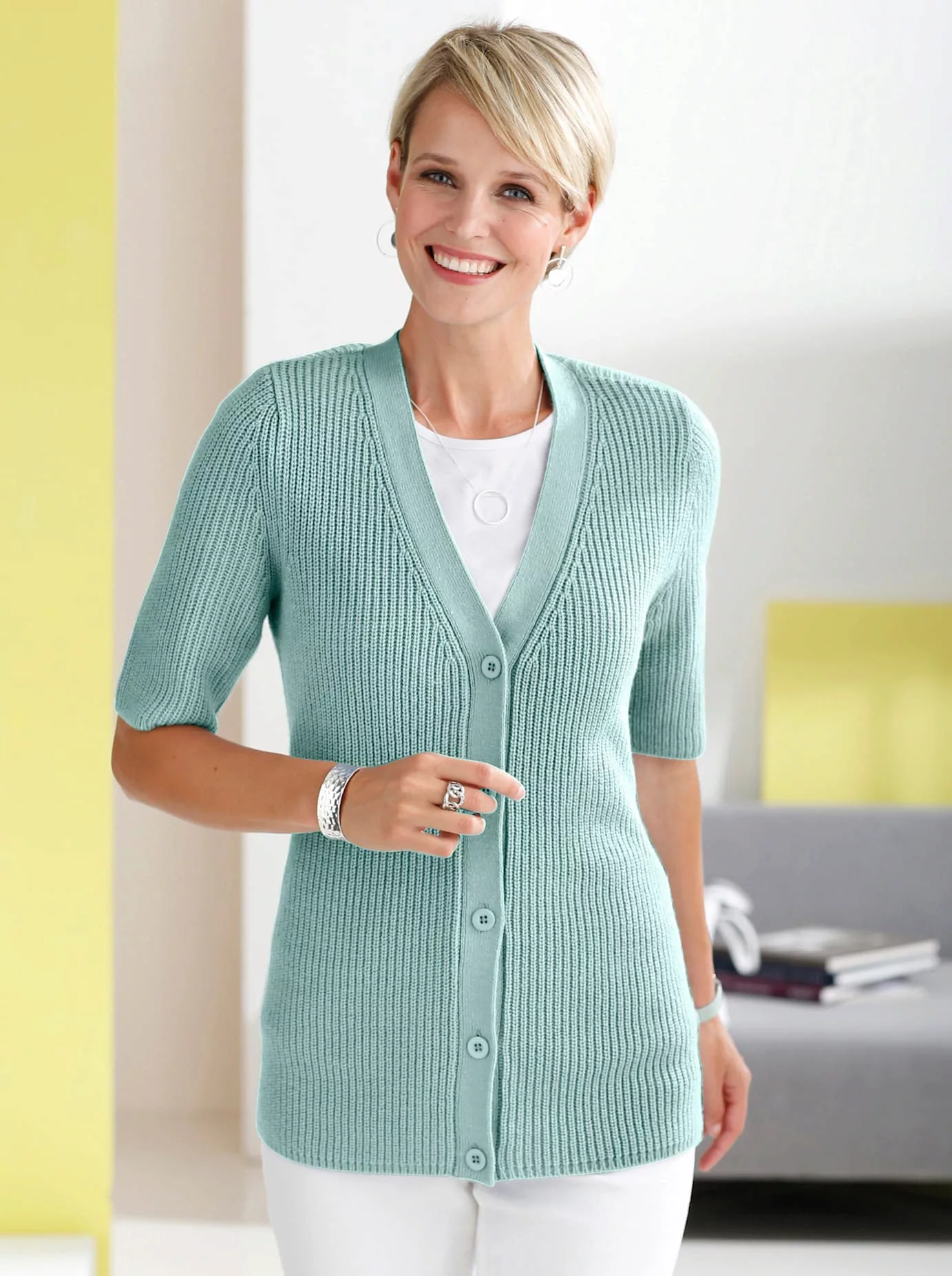 Classic Basics Strickjacke günstig online kaufen