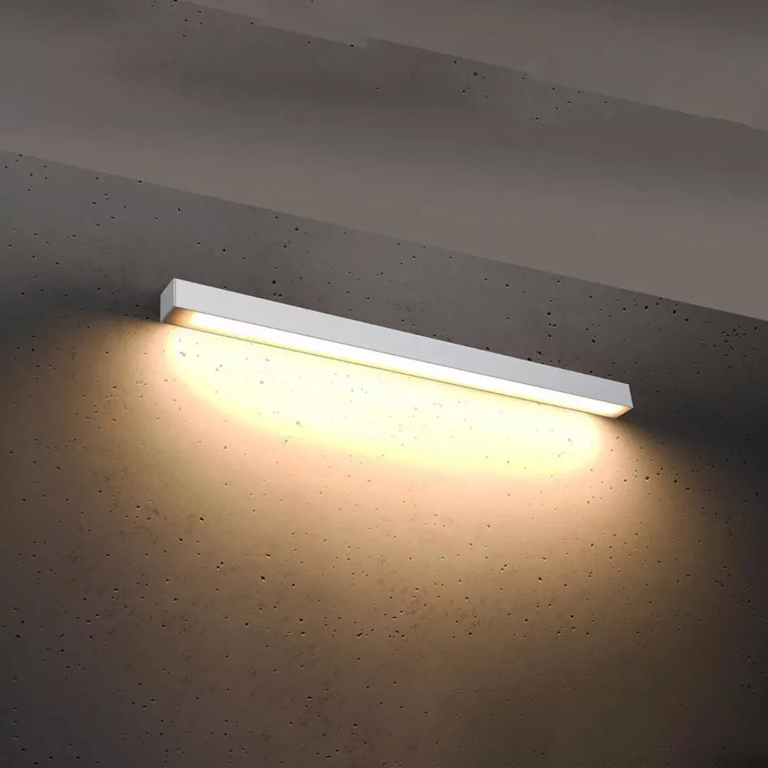 famlights | LED Wandleuchte Per in Weiß 25W 3120lm 3000K günstig online kaufen