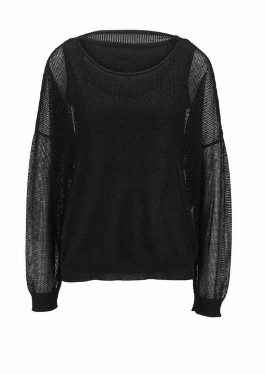heine Troyer HEINE Damen Pullover + Feinstricktop, schwarz günstig online kaufen