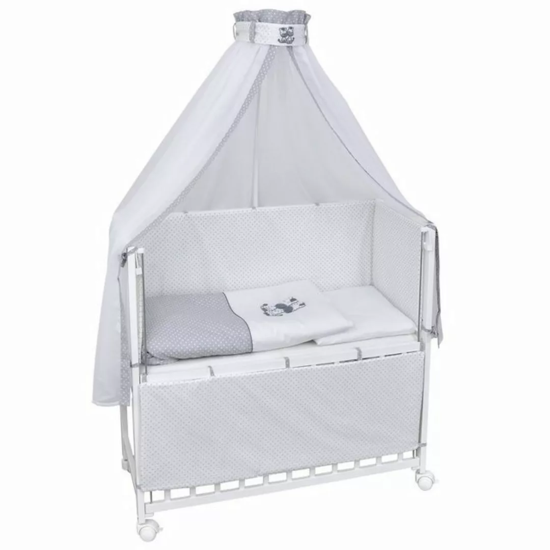 Baby-Delux Beistellbett Babybett Zebra, Stillbett 90x40 weiß höhenverstellb günstig online kaufen