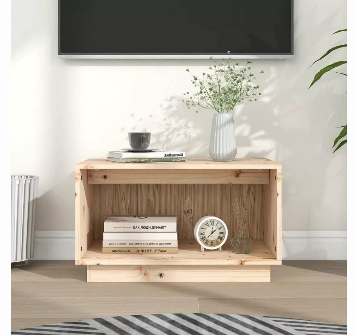 furnicato TV-Schrank 60x35x35 cm Massivholz Kiefer günstig online kaufen