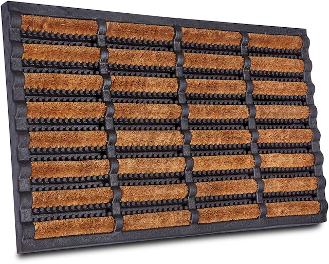 HANSE Home Fußmatte »Schmutzfangmatte Brushes Mat«, rechteckig, Kokos, Gumm günstig online kaufen