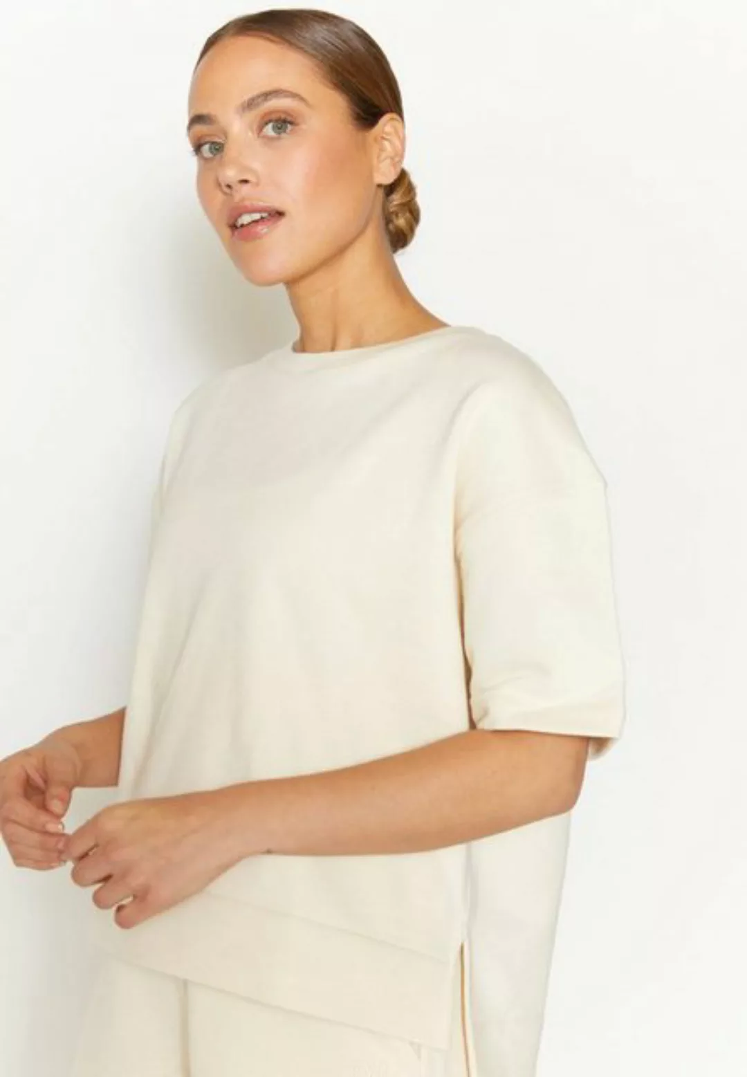 ANGELS Rundhalsshirt T-Shirt Elle in Uni-Design günstig online kaufen