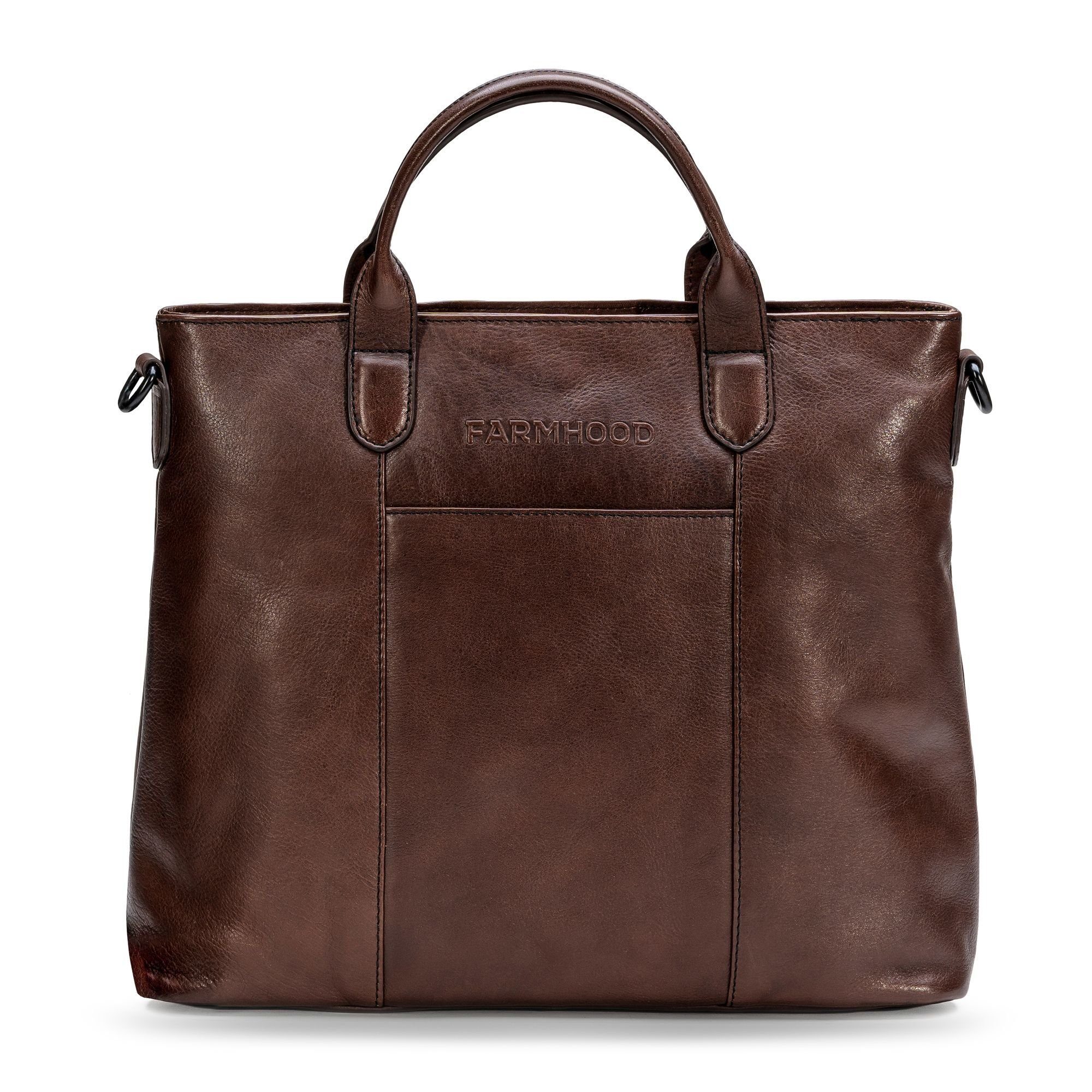 Farmhood Henkeltasche Memphis, Leder günstig online kaufen