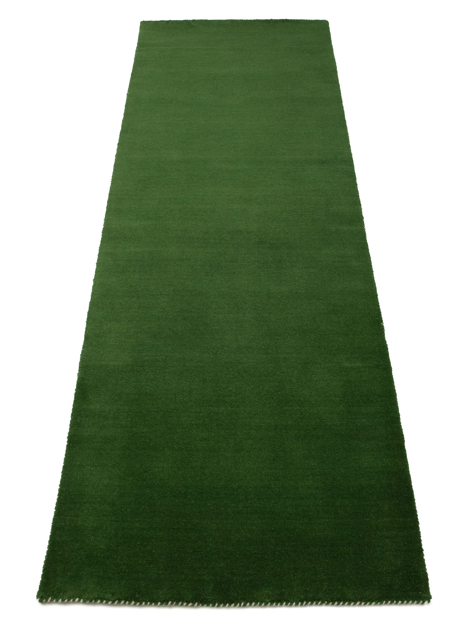 carpetfine Wollteppich »Gabbeh Lola Uni«, rechteckig, 14 mm Höhe, mit natür günstig online kaufen