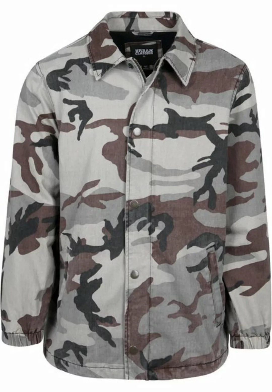 URBAN CLASSICS Allwetterjacke Urban Classics Herren Camo Cotton Coach Jacke günstig online kaufen