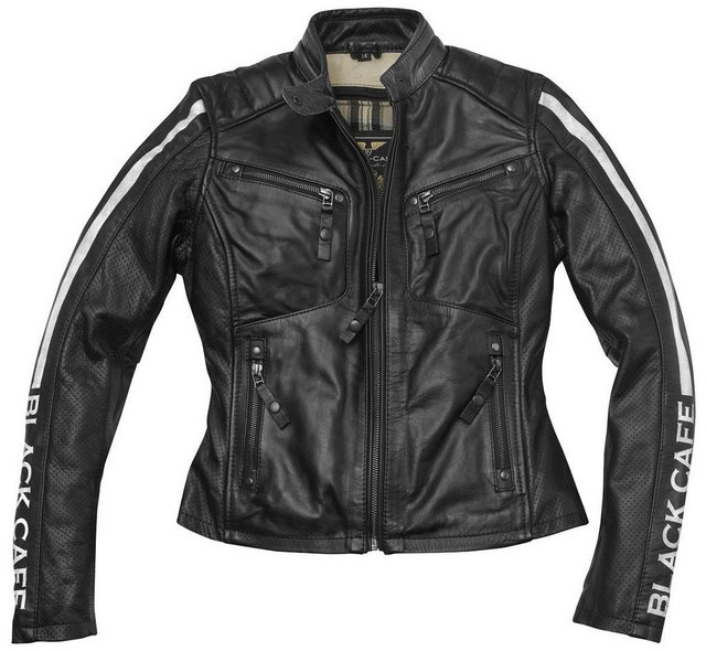 Black-Cafe London Motorradjacke Toronto Damen Motorrad Lederjacke günstig online kaufen