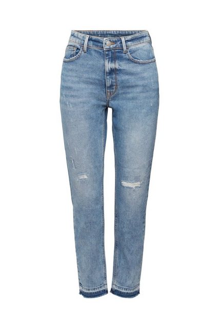 edc by Esprit 5-Pocket-Jeans Destroyed-Jeans im Mom-Fit günstig online kaufen