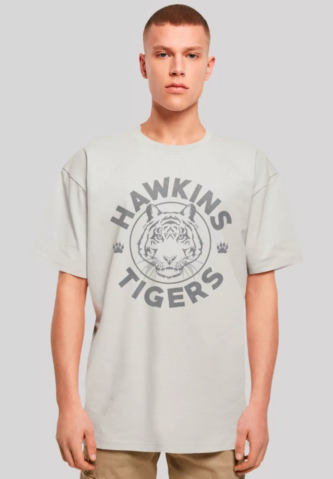 F4NT4STIC T-Shirt "Stranger Things Hawkins Grey Tiger", Premium Qualität günstig online kaufen