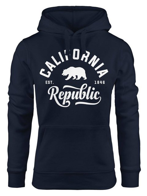 Neverless Hoodie Hoodie Damen California Republic Kapuzen-Pullover Neverles günstig online kaufen