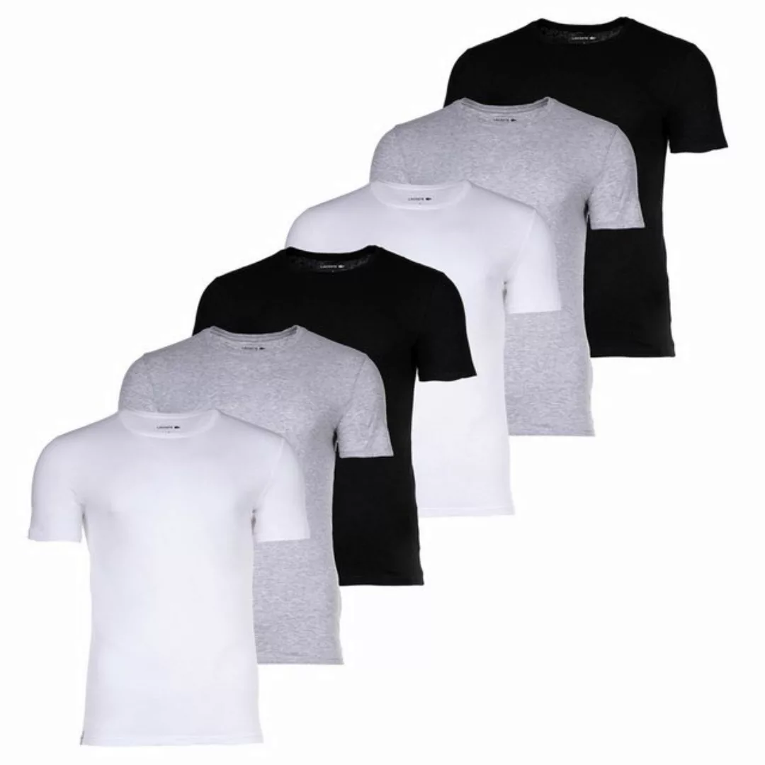 Lacoste T-Shirt Herren T-Shirts, 6er Pack - Essentials, Rundhals, (Packung, günstig online kaufen