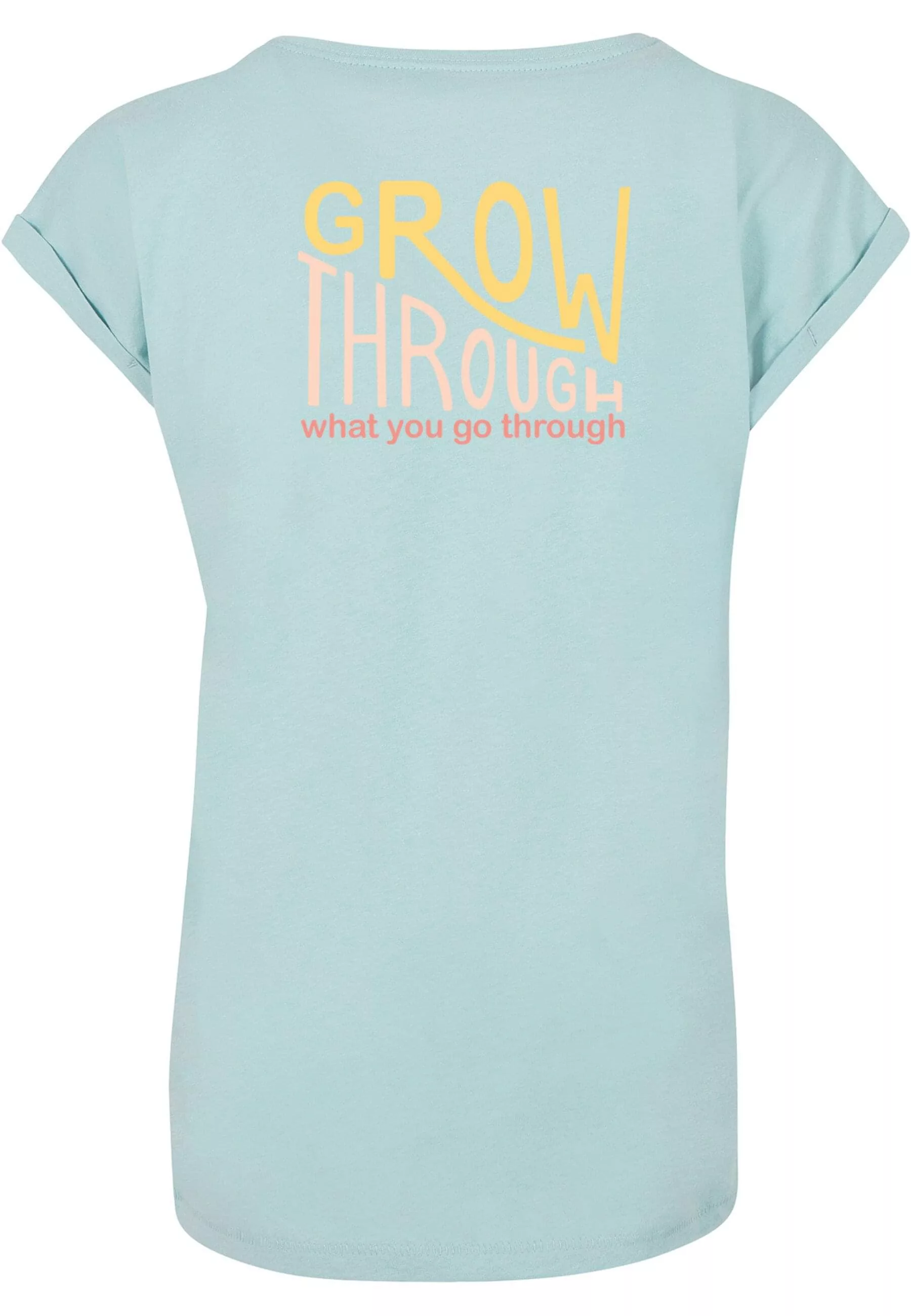 Merchcode T-Shirt "Merchcode Damen Ladies Spring - Grow through 1 T-Shirt" günstig online kaufen