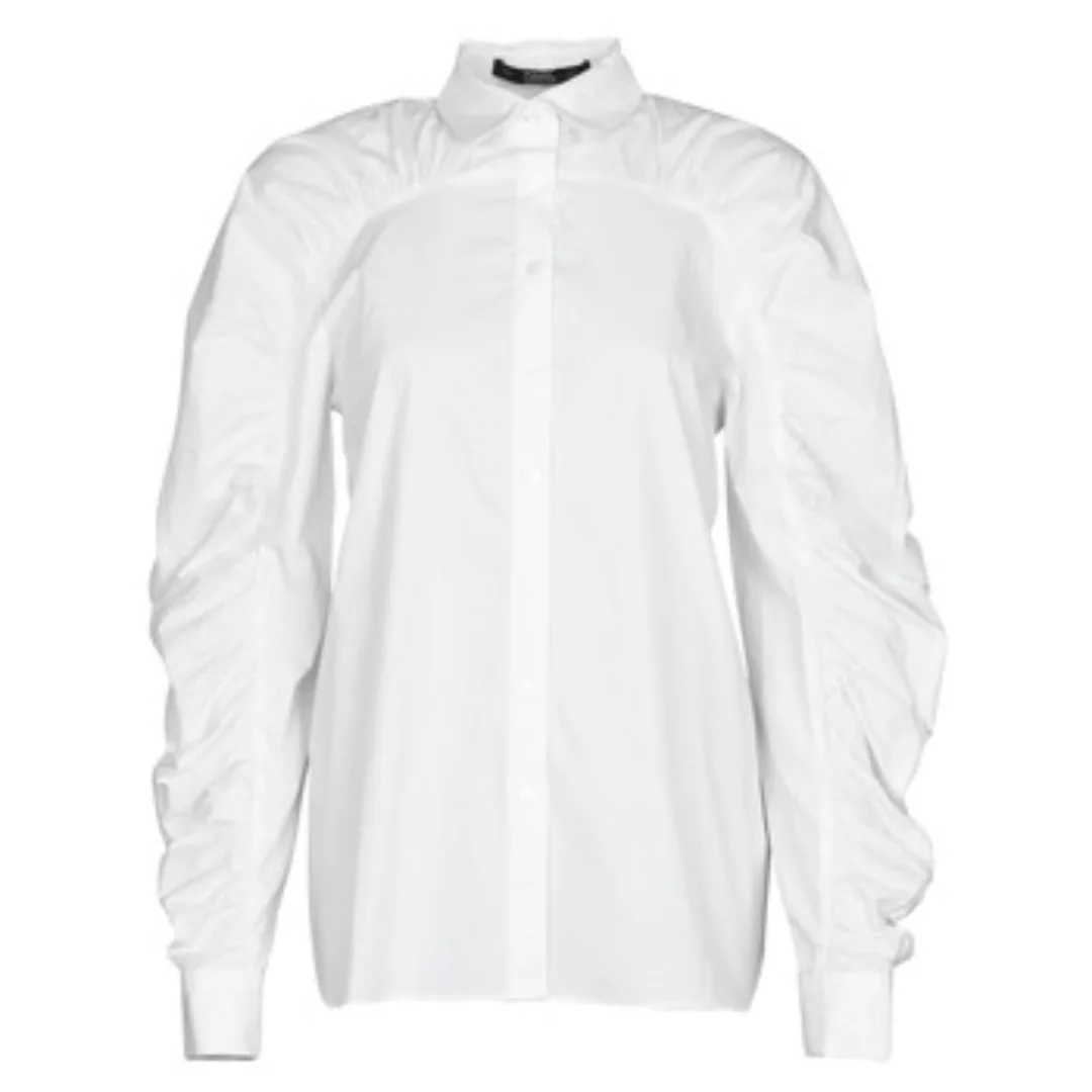 Karl Lagerfeld  Blusen POPLIN BLOUSE W/ GATHERING günstig online kaufen