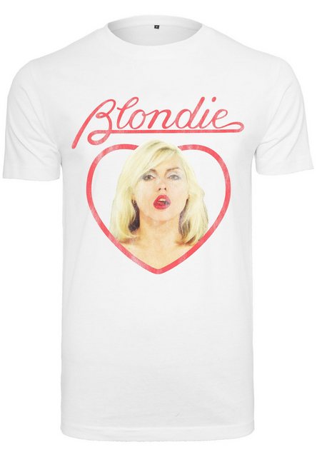 Merchcode T-Shirt Merchcode Blondie Heart of Glass Tee (1-tlg) günstig online kaufen