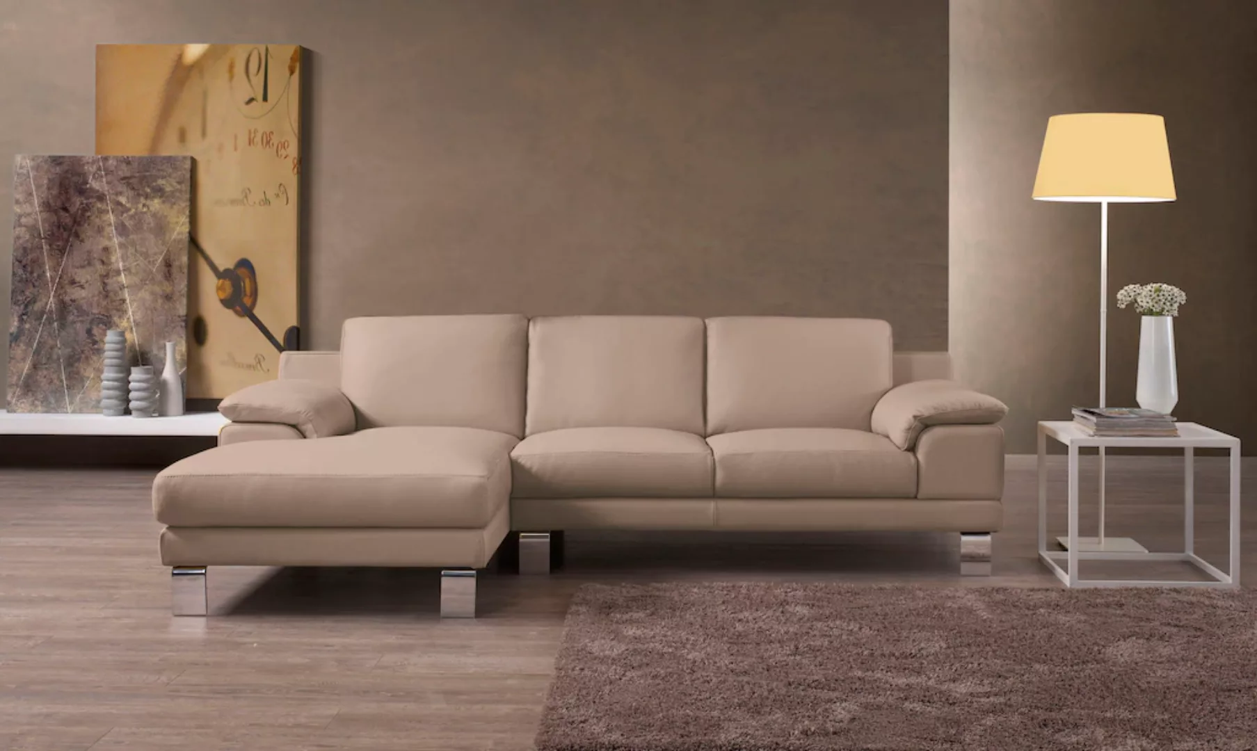 Egoitaliano Ecksofa »Shakira, Design und super Sitzkomfort auf hohem Niveau günstig online kaufen