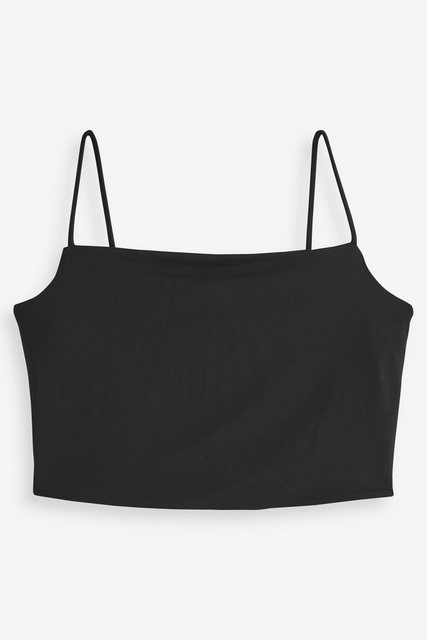 Next Crop-Top Kurzes Spaghettiträgeroberteil (1-tlg) günstig online kaufen