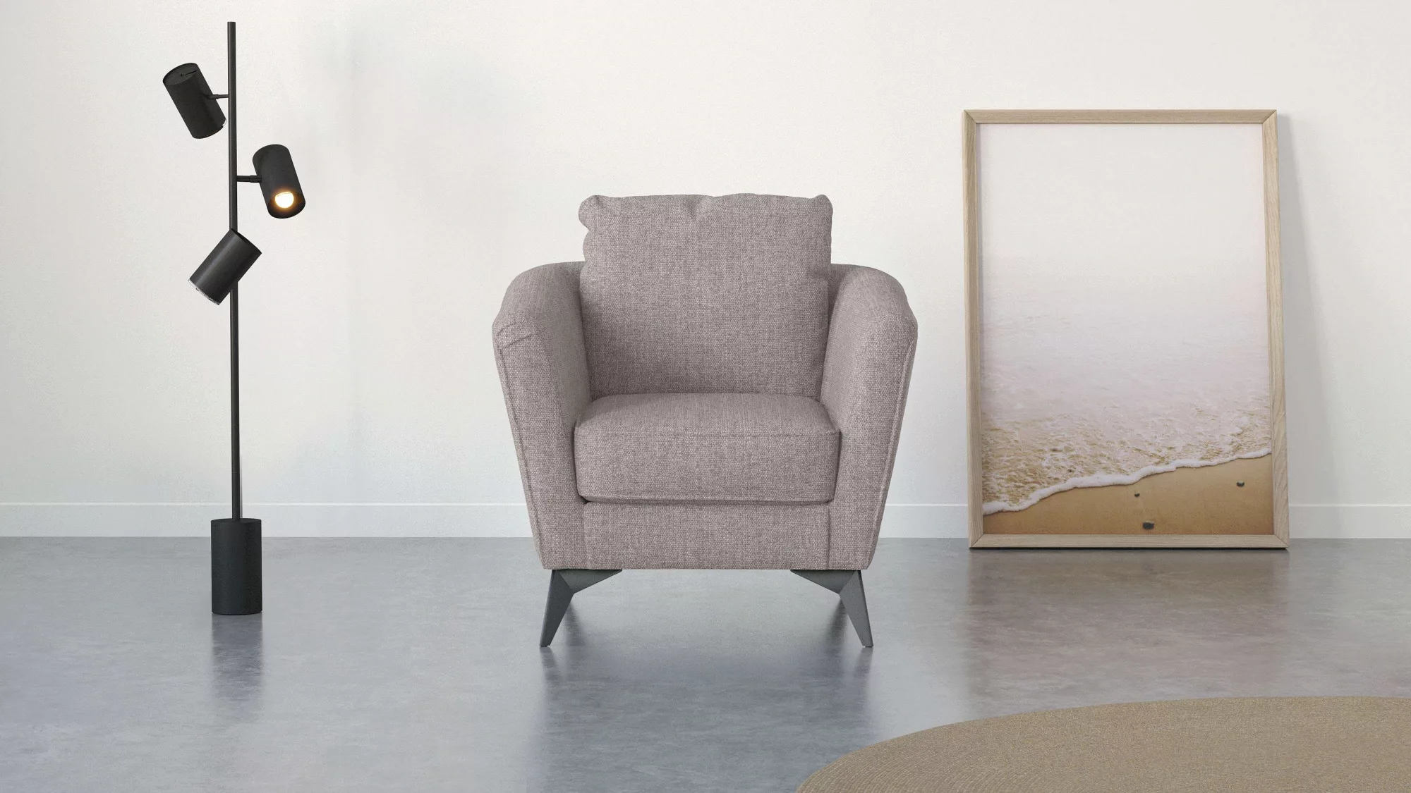 Places of Style Cocktailsessel "MATTHEW Sessel, Maße B/T/H: 83/85/88 cm", m günstig online kaufen