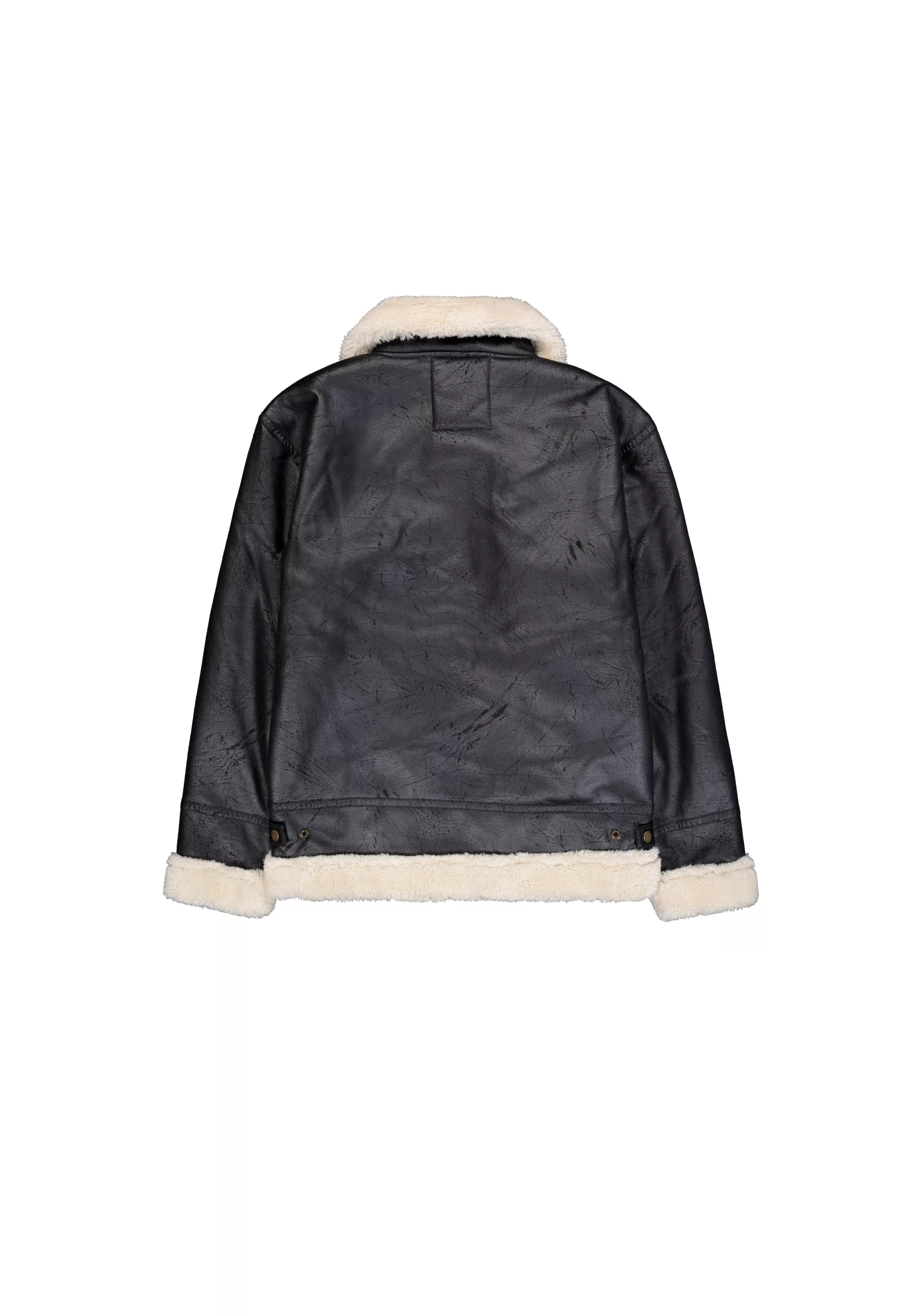 Alpha Industries Lederjacke "B-3 Faux Leather Lederjacke" günstig online kaufen