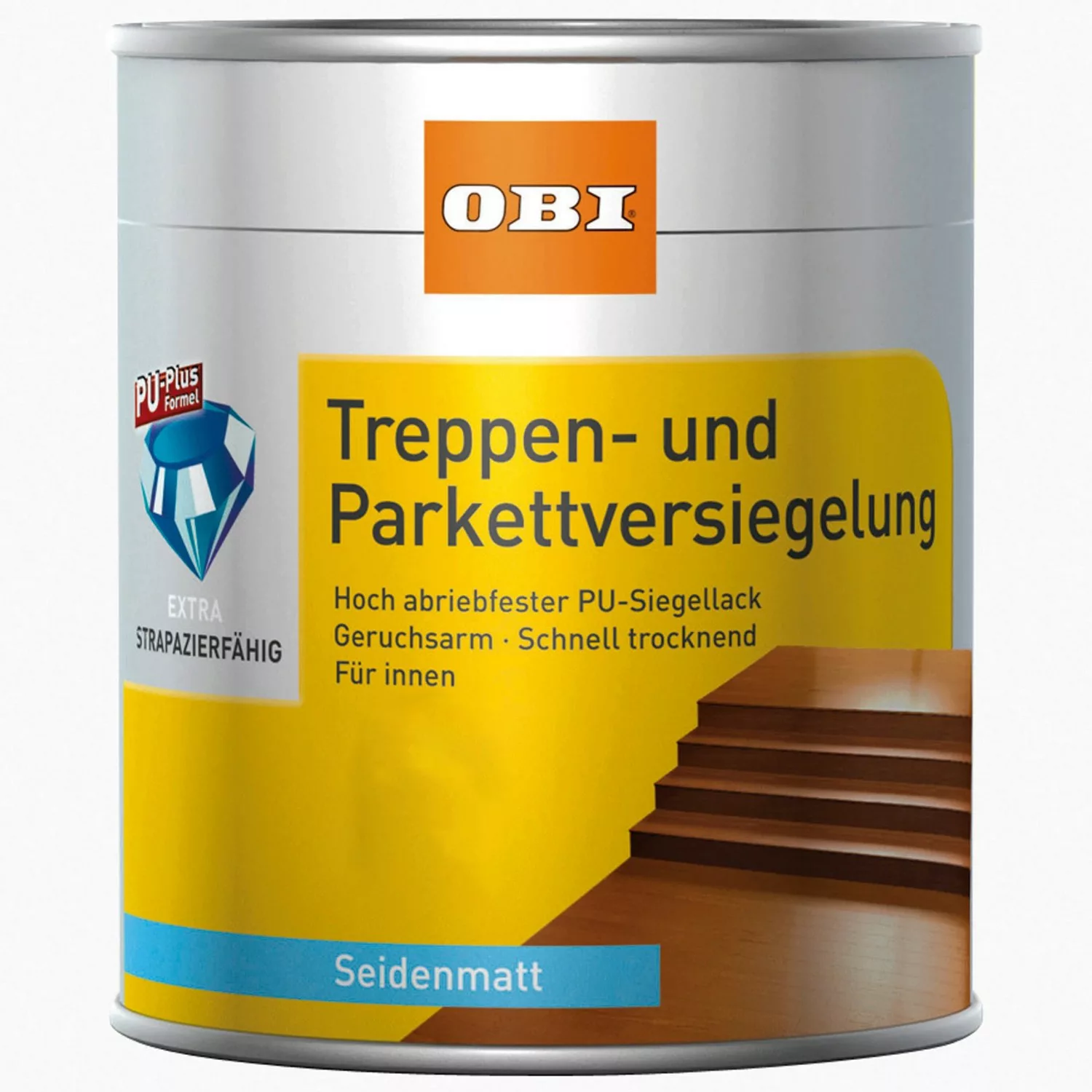OBI Treppen- und Parkettversiegelung Transparent seidenmatt 375 ml günstig online kaufen