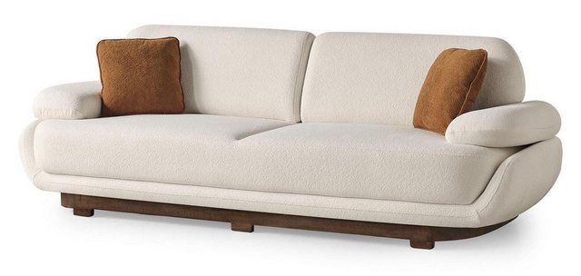 JVmoebel 3-Sitzer Wohnzimmer Sofa 3 Sitzer Design Textil Einrichtung Dreisi günstig online kaufen