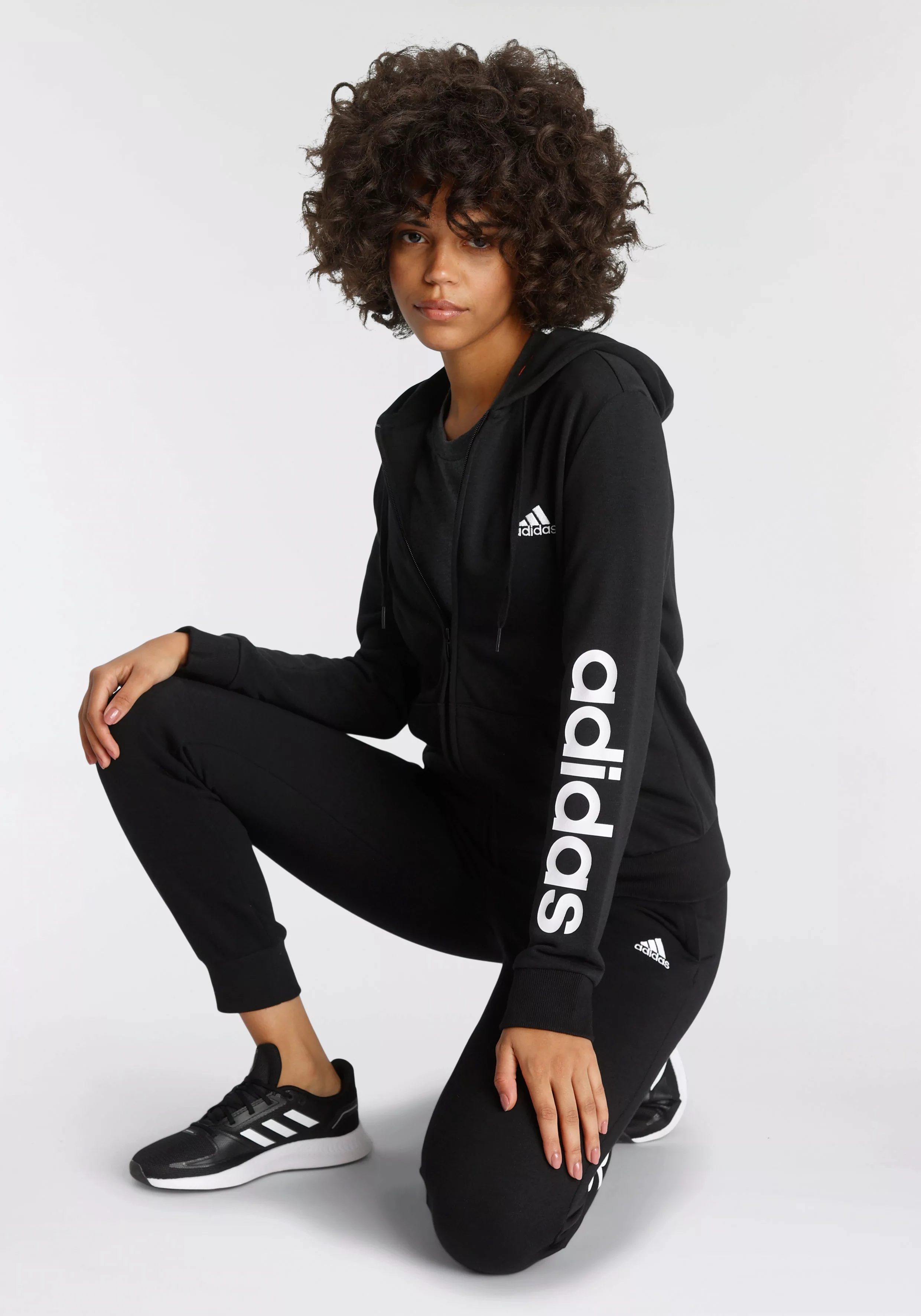adidas Sportswear Kapuzensweatshirt "ESSENTIALS LOGO KAPUZENJACKE" günstig online kaufen