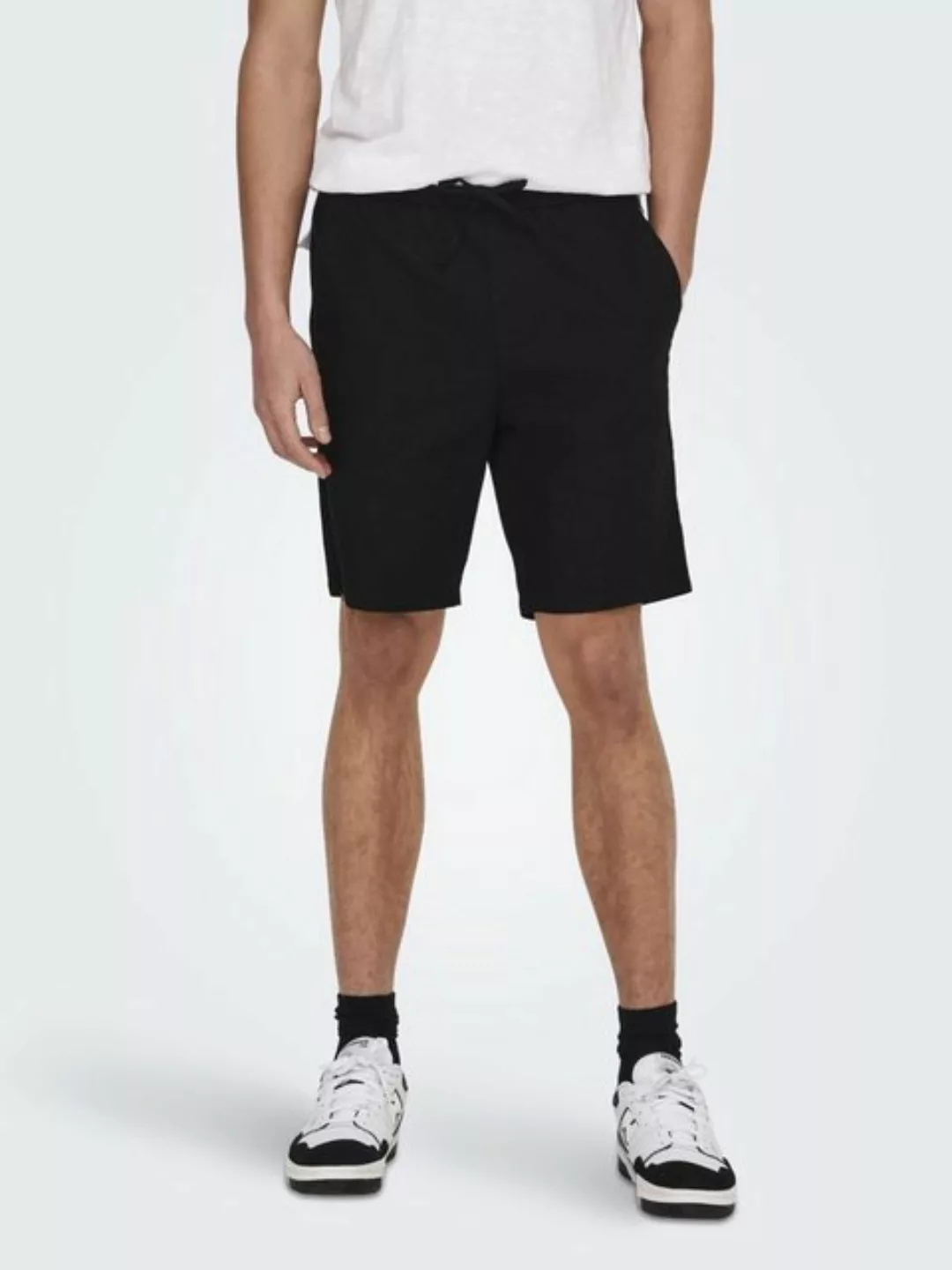 ONLY & SONS Chinoshorts Leichte Stoff Shorts Bermuda Hose ONSLINUS 5058 in günstig online kaufen
