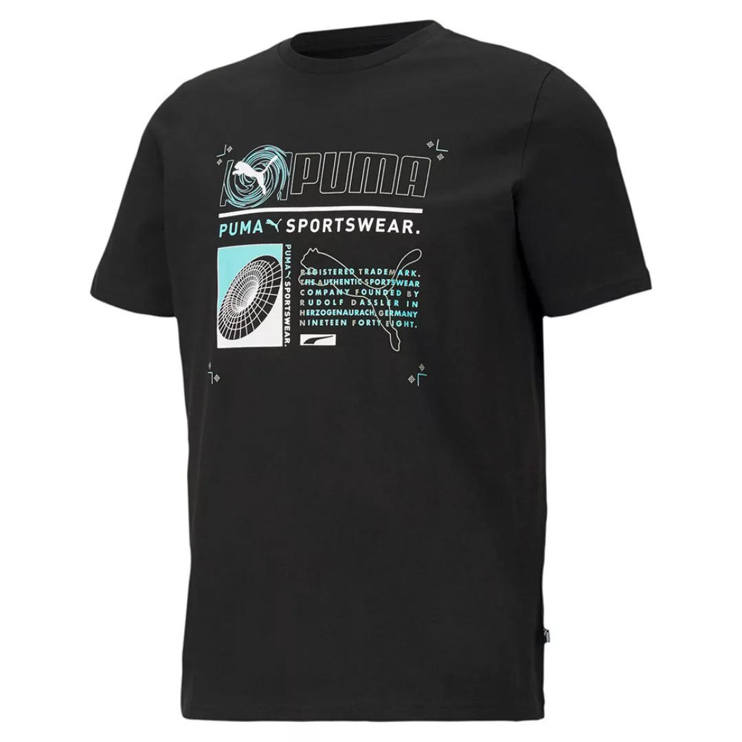Puma Reflective Kurzarm T-shirt M Puma Black günstig online kaufen