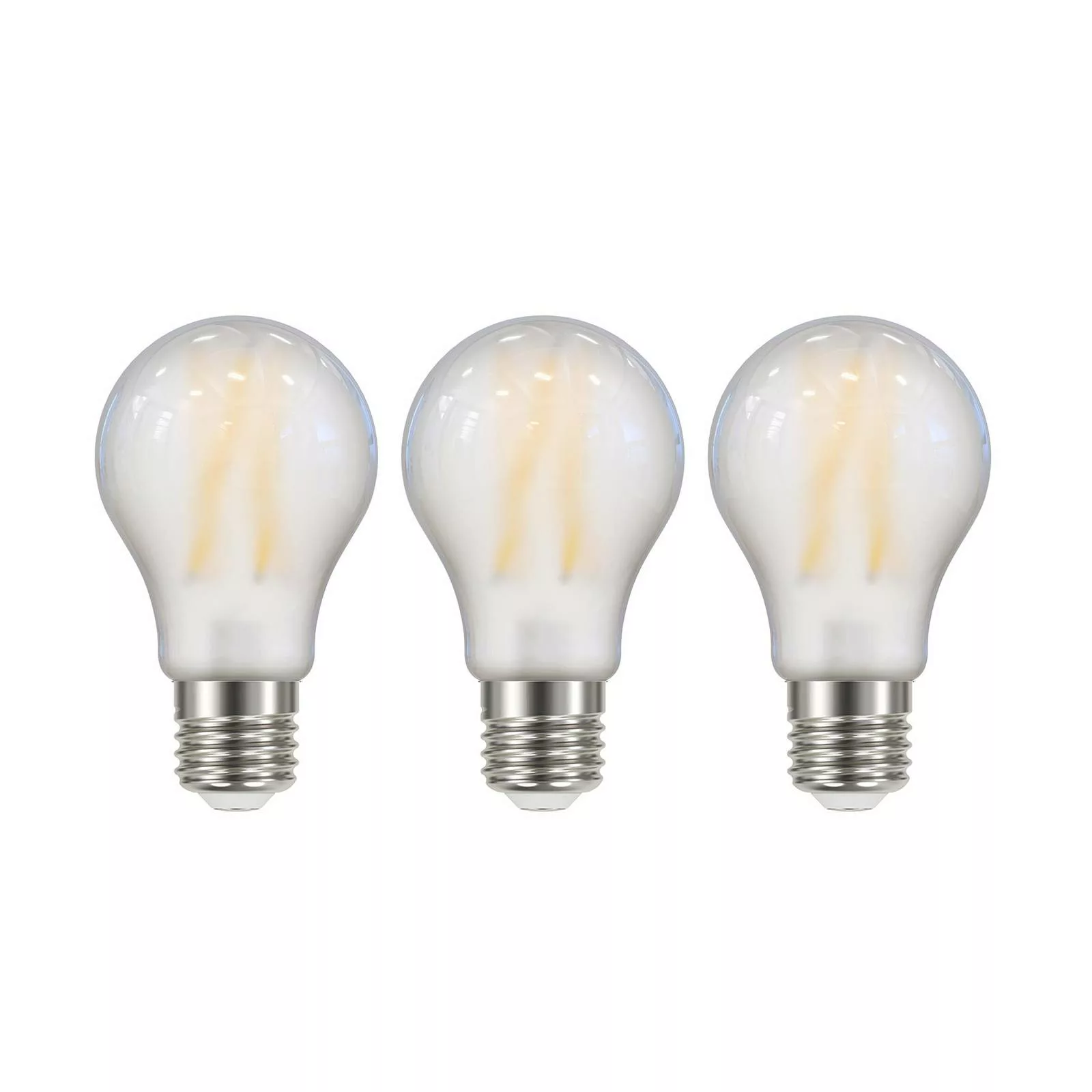 LED-Leuchtmittel Filament matt E27 A60 3,8W 2700K 806 lm 3er günstig online kaufen