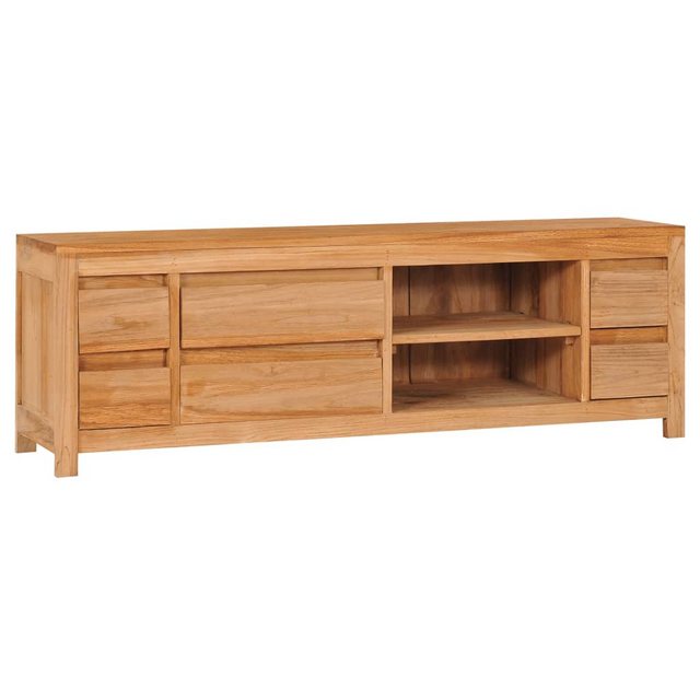 Tv-schrank 120×30×40 Cm Massivholz Teak günstig online kaufen